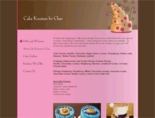 Tablet Screenshot of cakekouturebychar.com